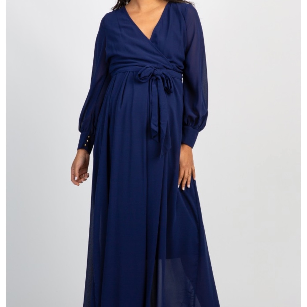 Maxi maternity dress